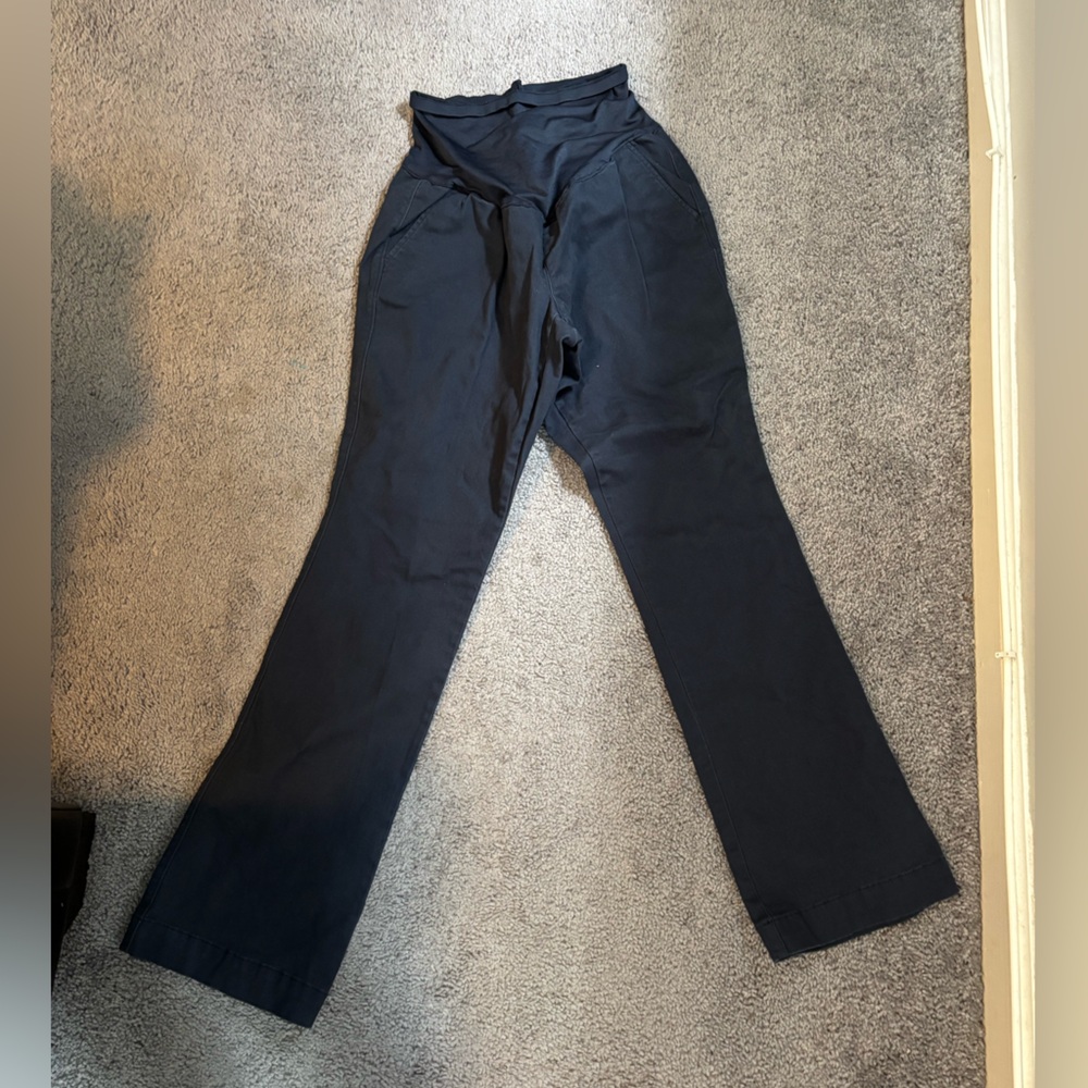 Old Navy Maternity Boot-Cut Pants - Navy